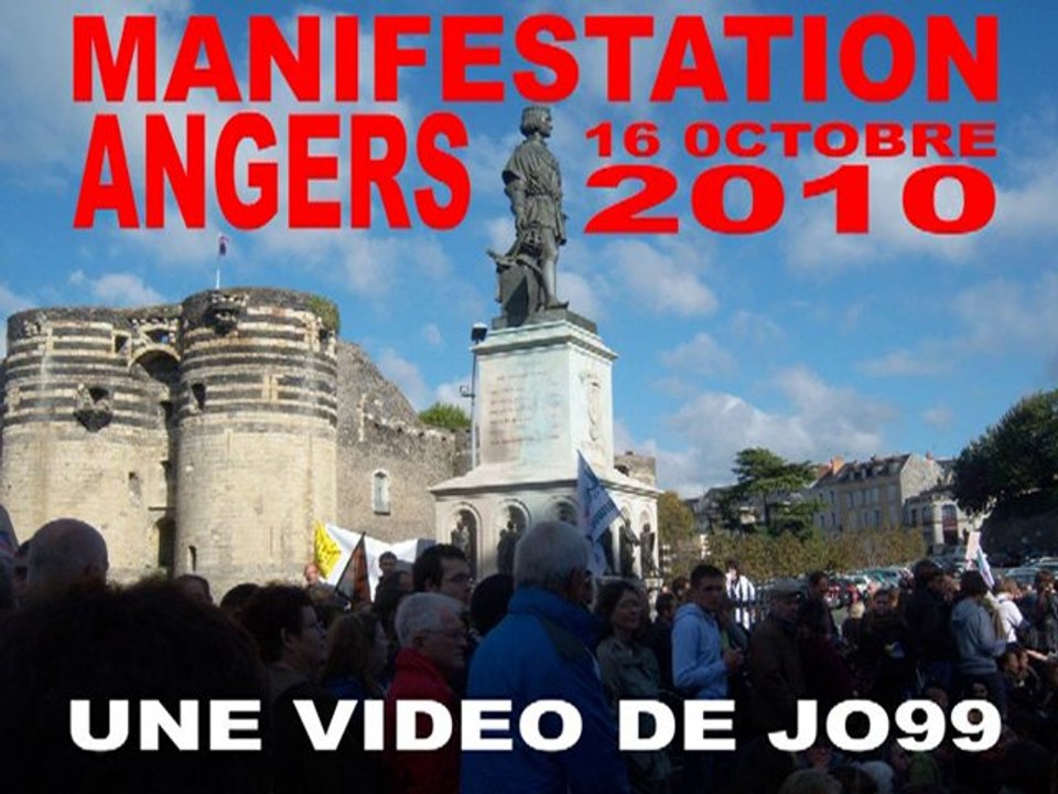 manifestation Angers 16 octobre 2010