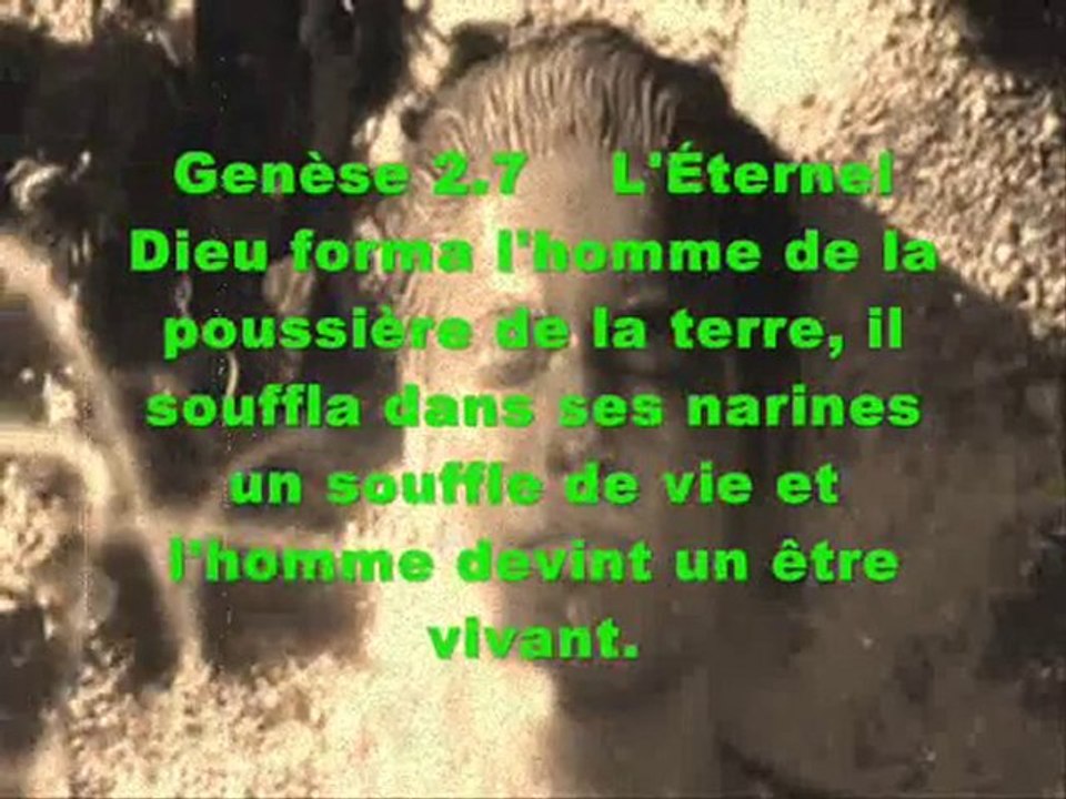 CREATION de L'HOMME et la FEMME-Genèse_