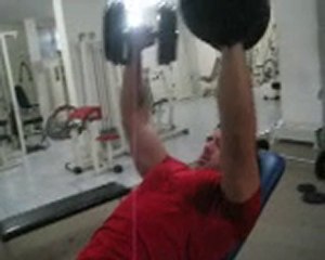 incline dumbell fly