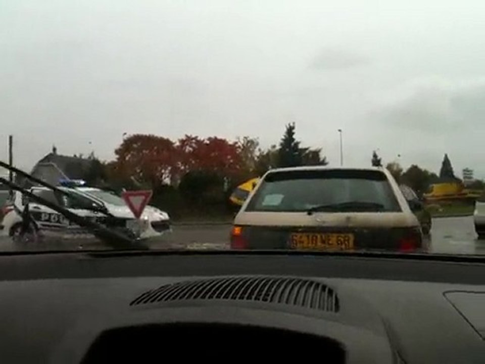 Un rond-point? Où ça?!