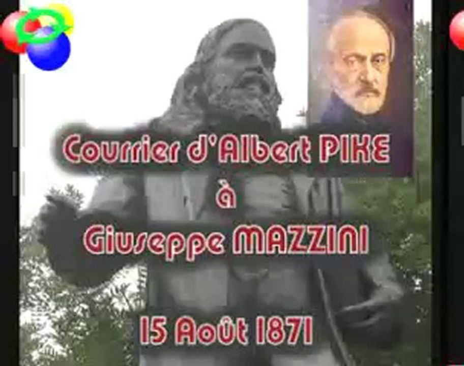 LLP Lettre d Albert Pike et Mazzini Vidéo Dailymotion