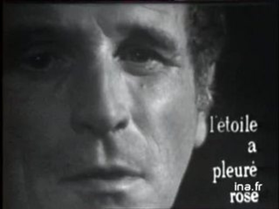 Léo Ferré "L'Etoile a pleuré rose"  - Archive vidéo INA