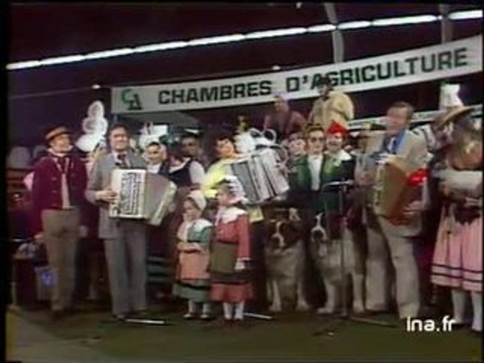 Marcel Azzola, Yvette Horner et Aimable "Ca sent si bon la France"
