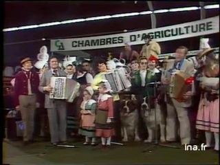 Marcel Azzola, Yvette Horner et Aimable "Ca sent si bon la France"