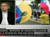 En Ecuador hubo claro intento de golpe de Estado: Pérez Esq
