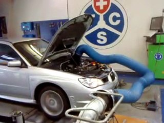Dyno run Impreza WRX 9