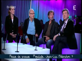J.L. Mélenchon dans l'émission "Ce soir ou jamais"
