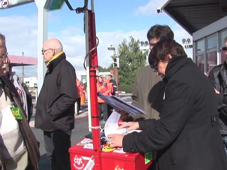 Raffineries: reprise du travail à Gonfreville-l'Orcher