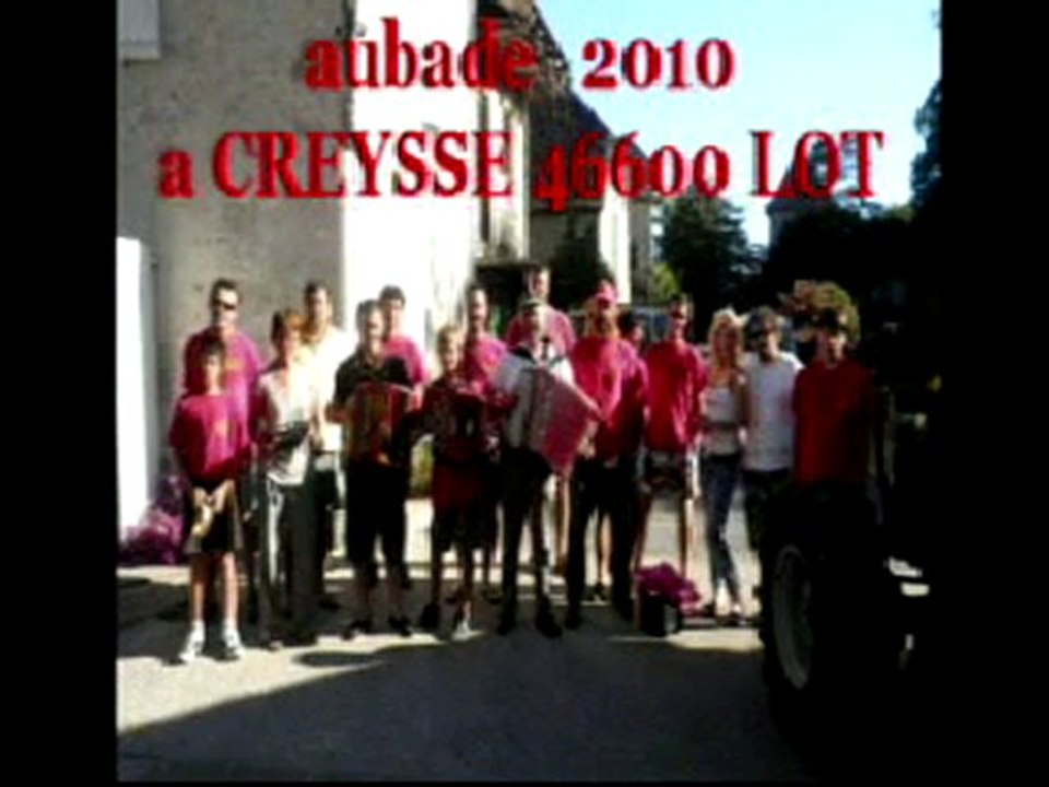 aubade  de creysse 46600 lot