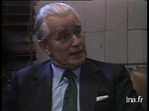 Jacques Chaban Delmas à propos de son actualité