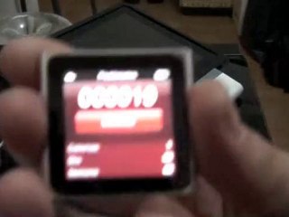 Utiliza el podómetro del nuevo iPod nano 6G