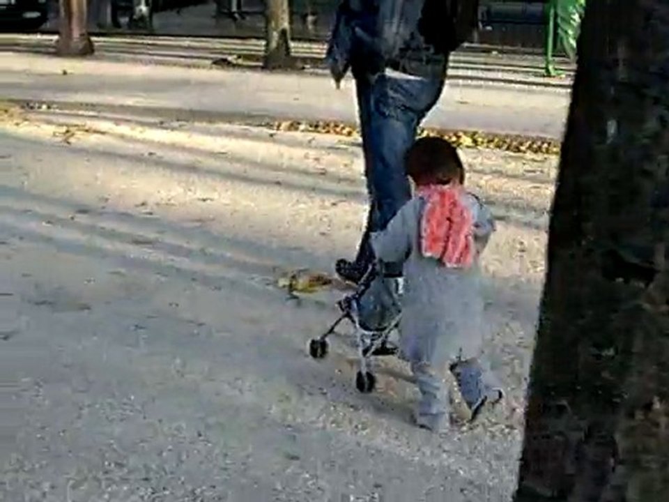 De retour du square
