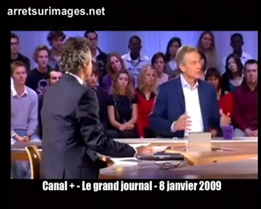 Tony Blair sur Canal+ - Oct 2010 (3/3)