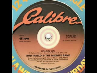 70's disco music -Tony Rallo & The Midnite Band - Holdin on'