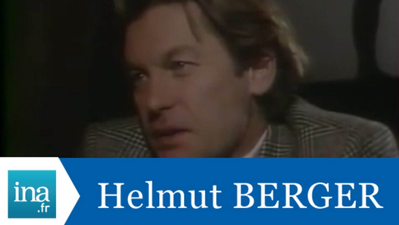 Helmut Berger répond à Helmut Berger - Archive INA