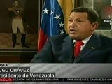 Destaca presidente Chávez fuerte relación entre Moscú y Caracas