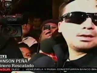 Mineros Carlos Mamani, Juan Illanes y Edison Peña regresan a casa