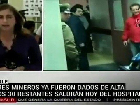 Darán de alta a otros 24 mineros en las próximas horas