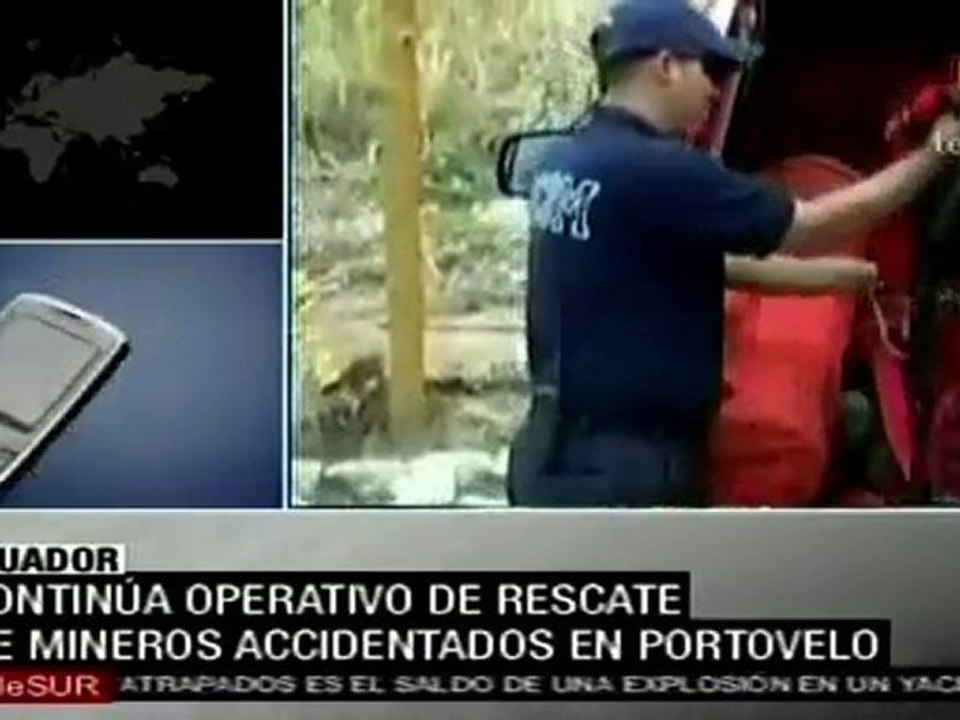 Hallan muertos a dos de los cuatro mineros atrapados a 150 m