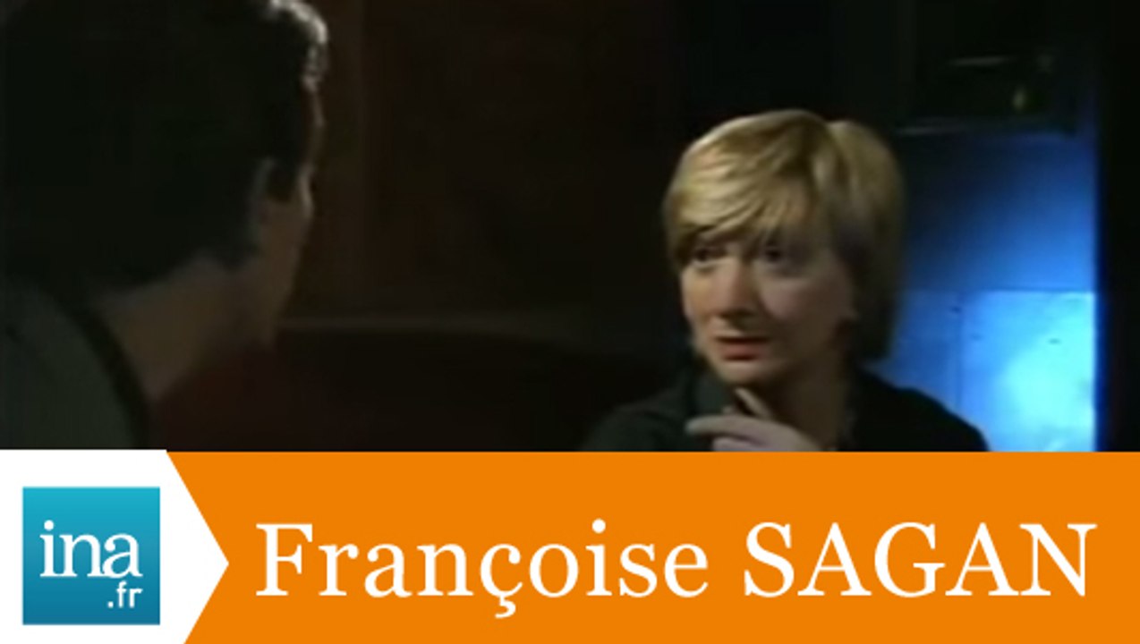Françoise Sagan répond à Thierry Ardisson - Archive INA