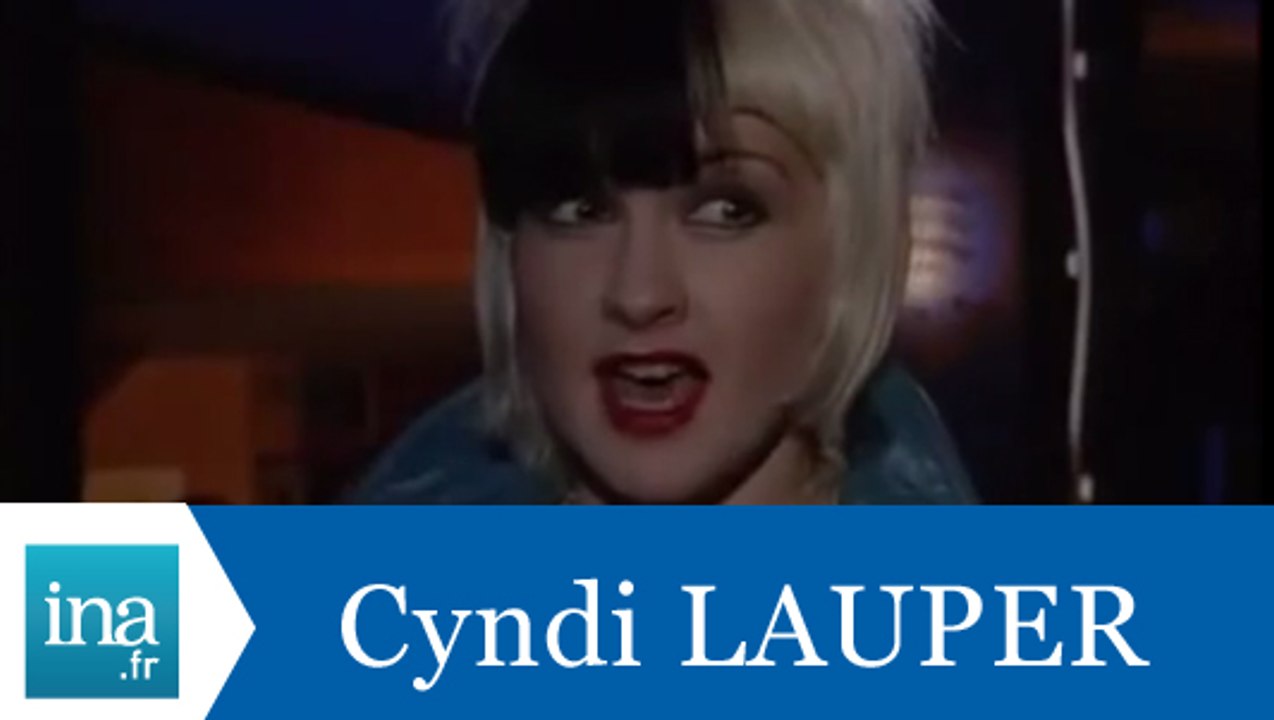 Cyndi Lauper répond à Cindy Lauper (part 2) - Archive INA