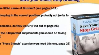 Teeth Grinding In Sleep - Bruxism Treatment