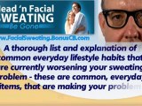 Excessive Face Sweating - How to Stop Excessive Head Sweatin
