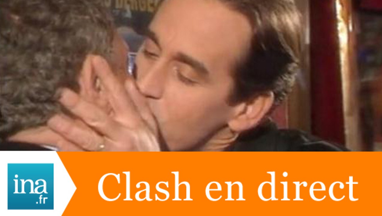 Le clash Thierry Ardisson Jacques Martin - Archive INA