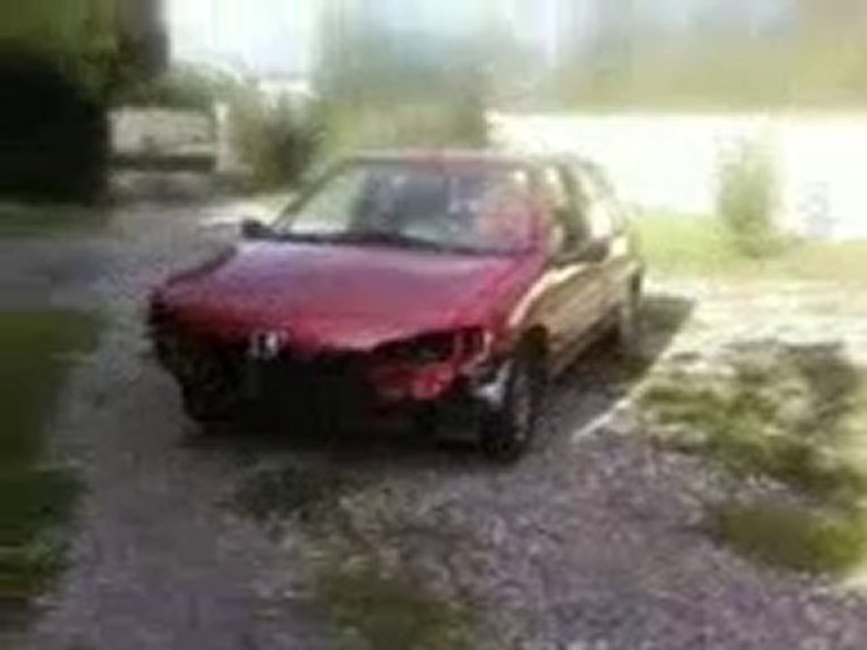 Premiers essais de la 106 après changement du moteur