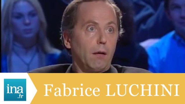 Fabrice Luchini Ma vie, le sexe et la télé - Archive INA