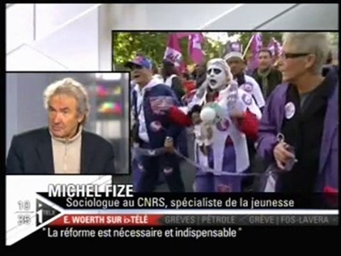 Sarko Retraites Manifs Jeunesse