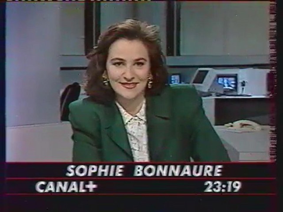 Canal+ 24 Décembre 1990 Jingle spectacle-infos+météo