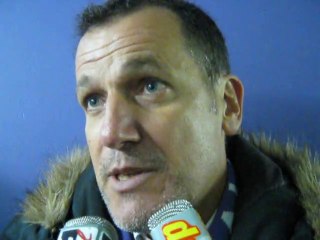 Rugby - Réaction du président Niogret après USB - Bobigny