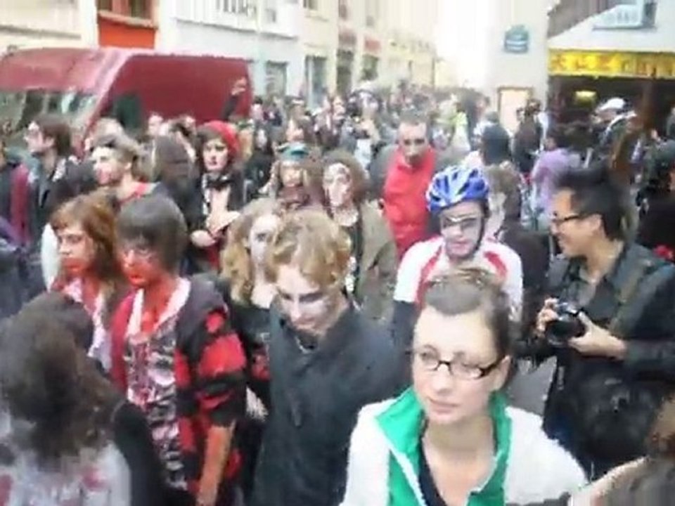Défilé de zombies à Paris