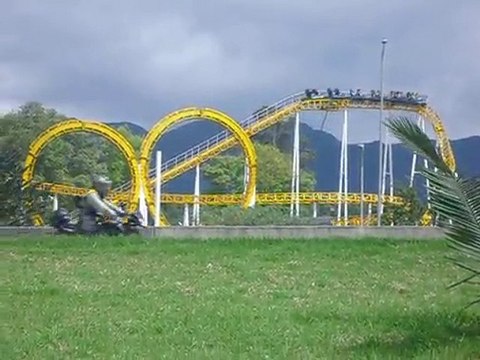 montagnes russes et montagnes colombiennes