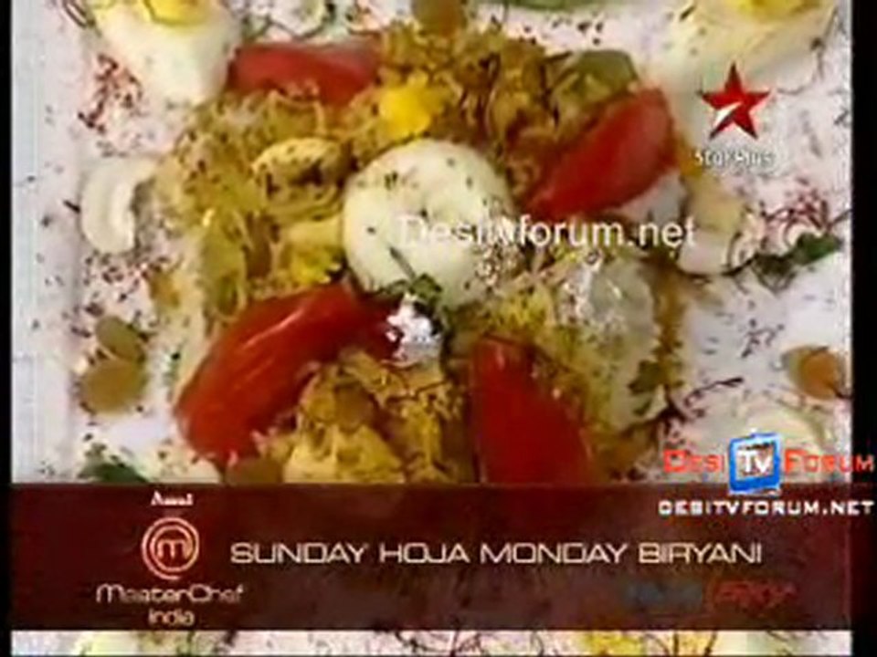 Master Chef India - 17th October 2010 - pt4