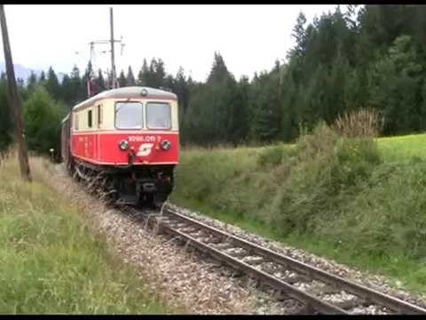 1099 002 + 1099 011 mit Wendezug bei Erlaufklausee