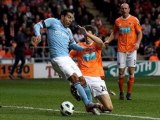 Blackpool 2-3 Manchester City Tevez double, Silva great-goal