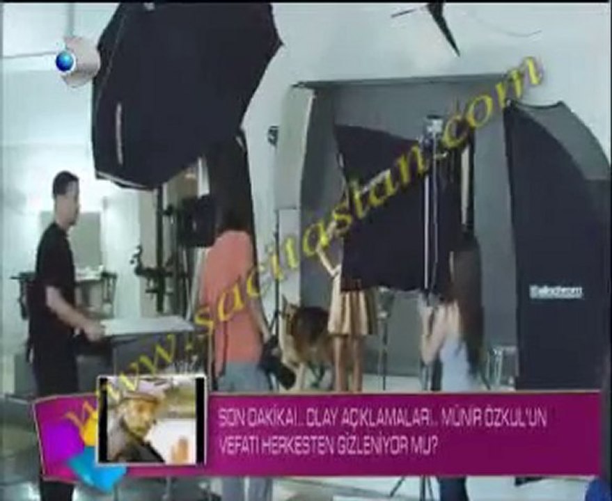 Tuba Büyüküstün pantene fotoğraf çekimi