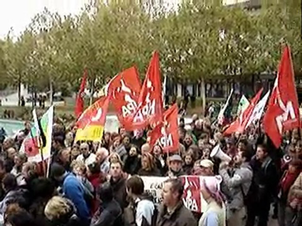 NPA Manifestation 16 octobre 2010 Montélimar / Aubenas