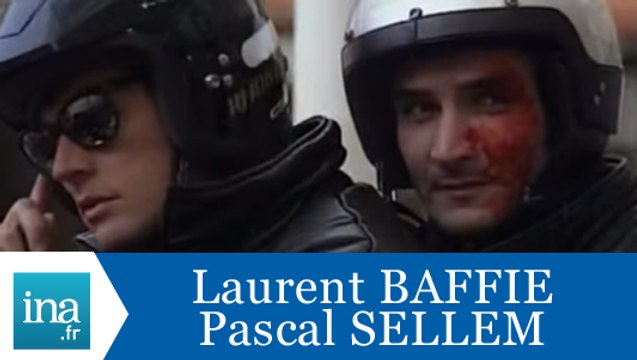 Caméra cachée Laurent Baffie Pascal Sellem La moto - Archive INA