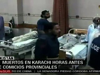 Al menos 21 muertos por ataques antes de atentados provincia
