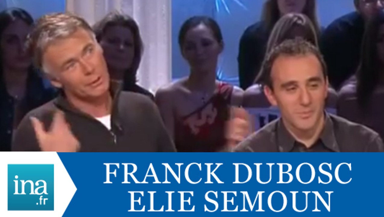 Franck Dubosc et Elie Semoun "Les petites annonces - Archive INA