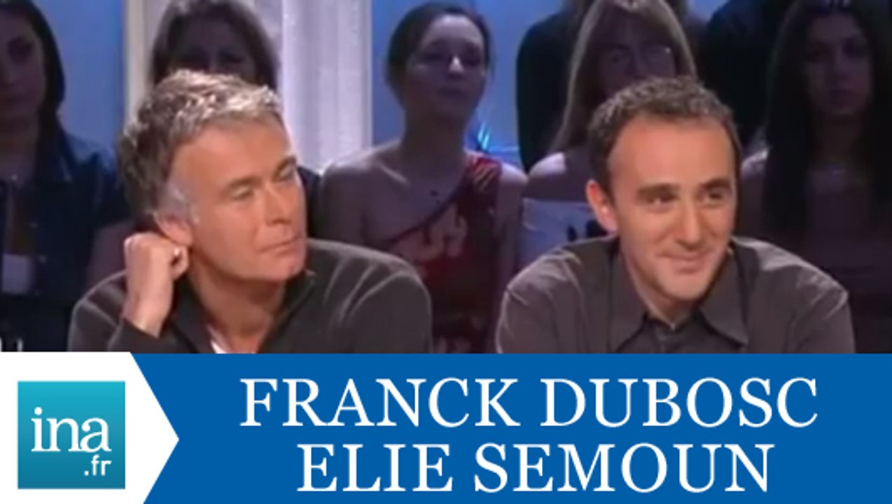 Elie Semoun et Franck Dubosc "les stars des petites annonces" - Archive INA