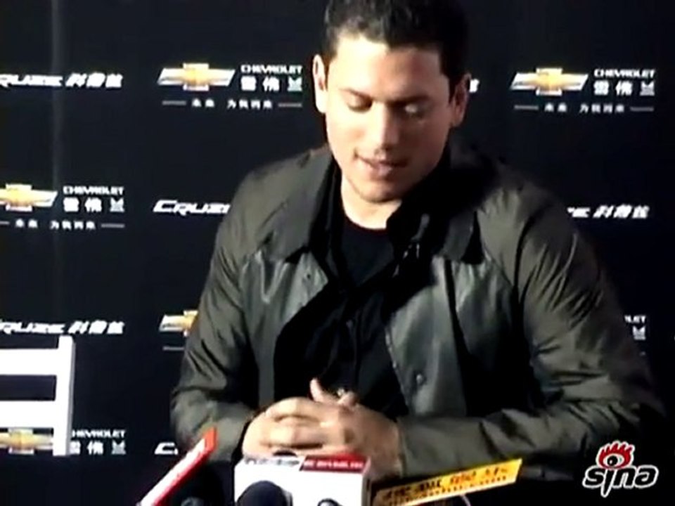 Wentworth Miller Chevrolet Cruz Press Conference #2