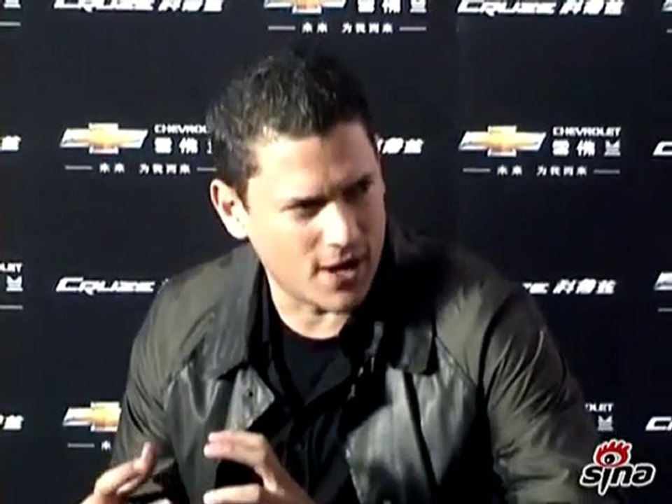 Wentworth Miller Chevrolet Cruz Press Conference #1