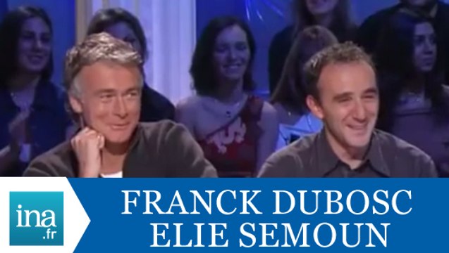 Elie Semoun et Franck Dubosc Les ventriloques - Archive INA