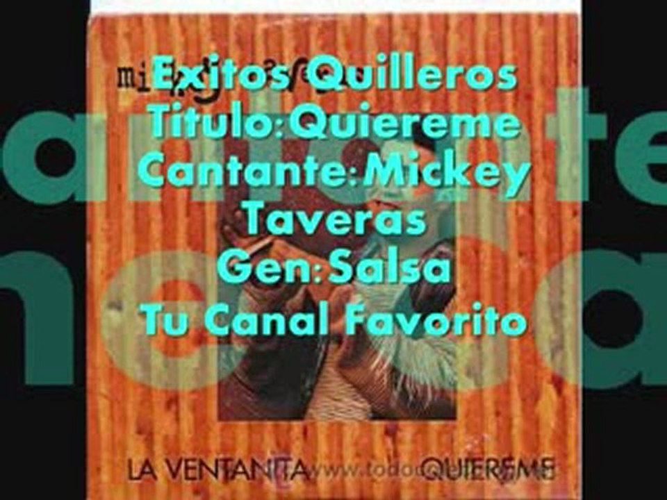 Quiéreme - Mickey Taveras