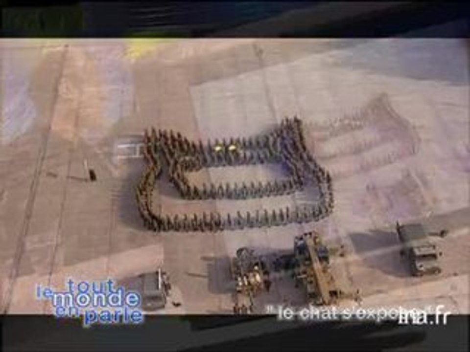 Interview de Philippe Geluck sur l'exposition "Le chat s'expose" : [2ème partie]