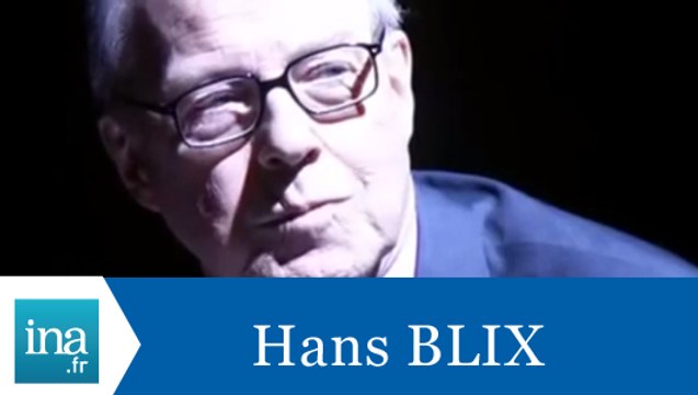 La question qui tue Hans Blix La guerre en Irak - Archive INA
